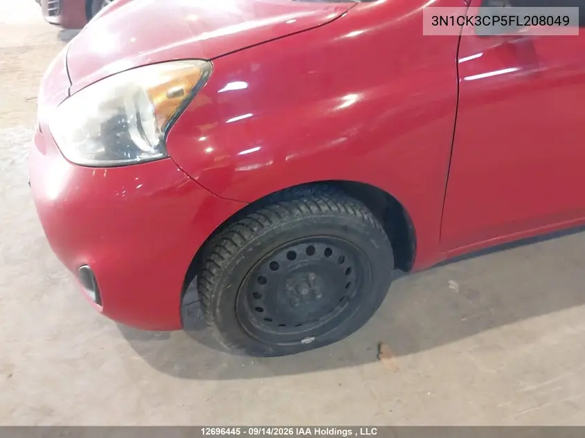 2015 NISSAN MICRA VIN 3N1CK3CP5FL208049 — фото 6