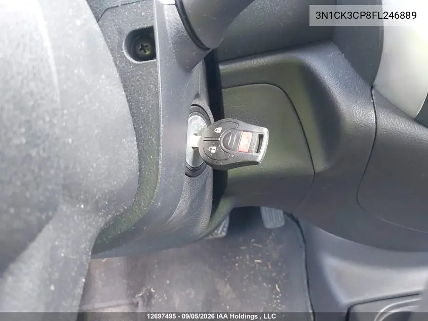 2015 NISSAN MICRA VIN 3N1CK3CP8FL246889 — фото 11