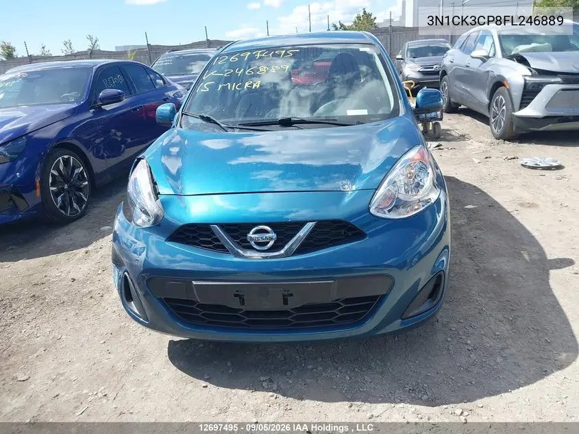 2015 NISSAN MICRA VIN 3N1CK3CP8FL246889 — фото 13