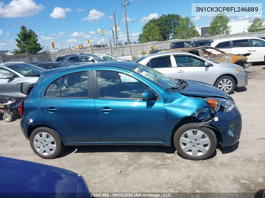 2015 NISSAN MICRA VIN 3N1CK3CP8FL246889 — фото 14