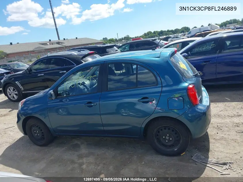 2015 NISSAN MICRA VIN 3N1CK3CP8FL246889 — фото 15