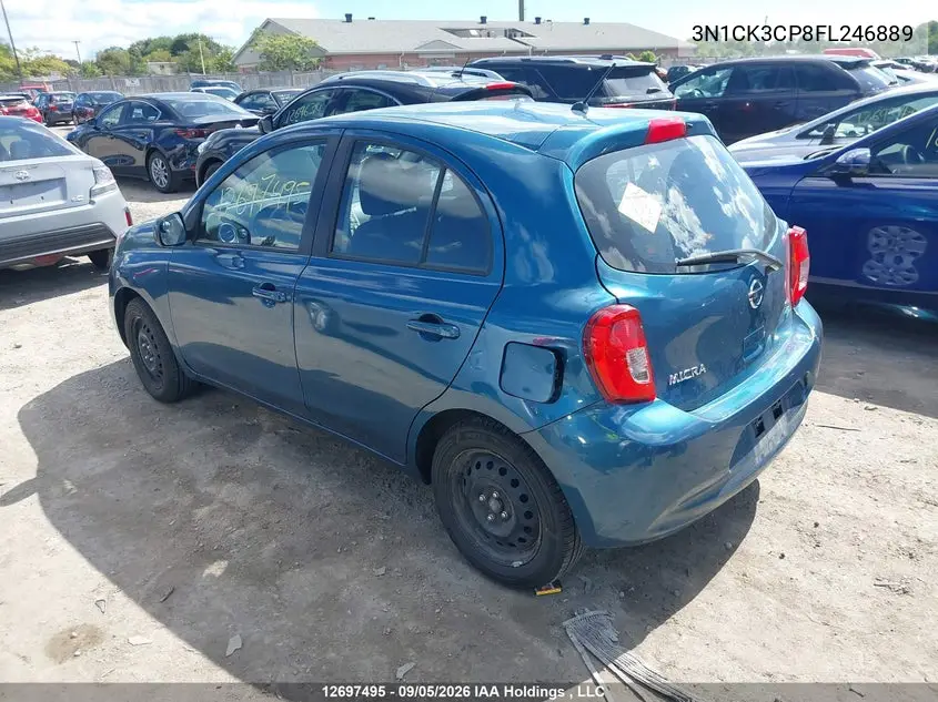 2015 NISSAN MICRA VIN 3N1CK3CP8FL246889 — фото 3