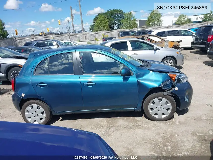 2015 NISSAN MICRA VIN 3N1CK3CP8FL246889 — фото 6