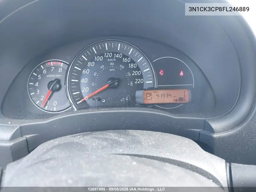 2015 NISSAN MICRA VIN 3N1CK3CP8FL246889 — фото 7
