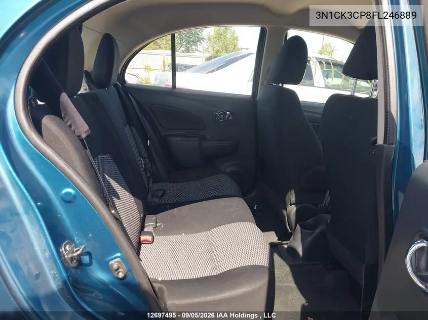 2015 NISSAN MICRA VIN 3N1CK3CP8FL246889 — фото 8
