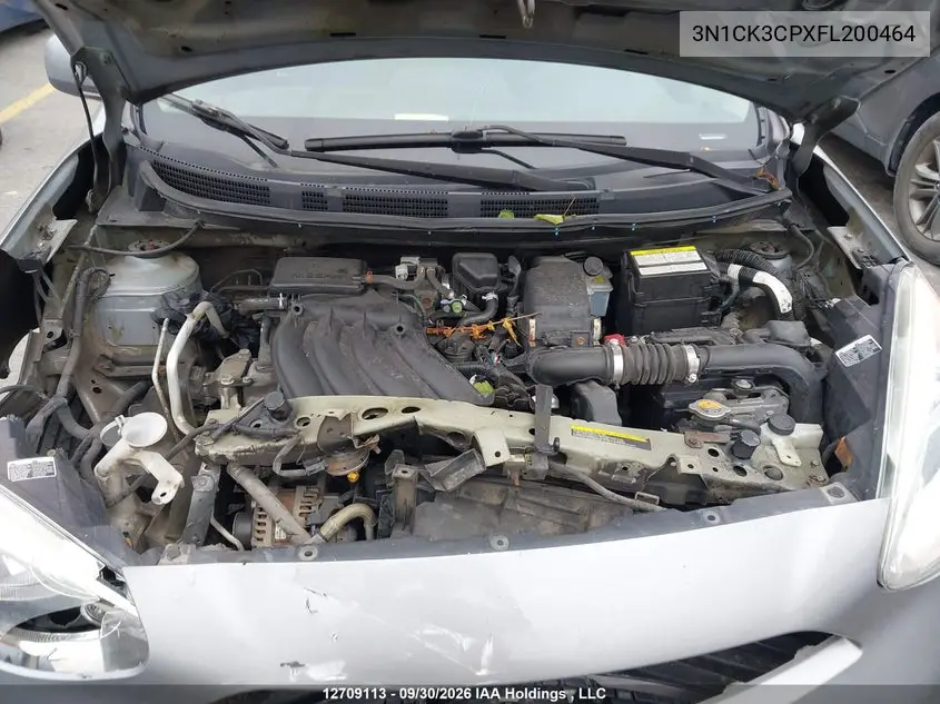 2015 NISSAN MICRA VIN 3N1CK3CPXFL200464 — фото 10
