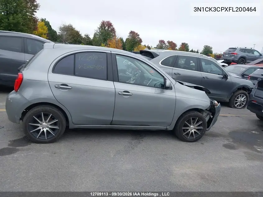 2015 NISSAN MICRA VIN 3N1CK3CPXFL200464 — фото 14