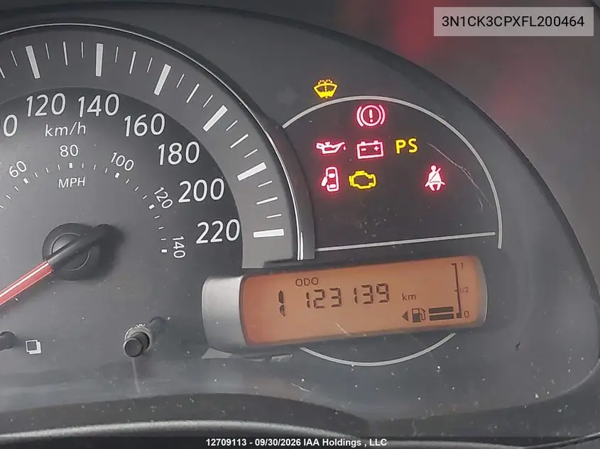 2015 NISSAN MICRA VIN 3N1CK3CPXFL200464 — фото 16