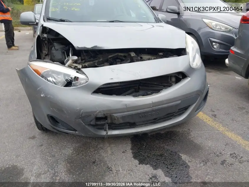 2015 NISSAN MICRA VIN 3N1CK3CPXFL200464 — фото 6
