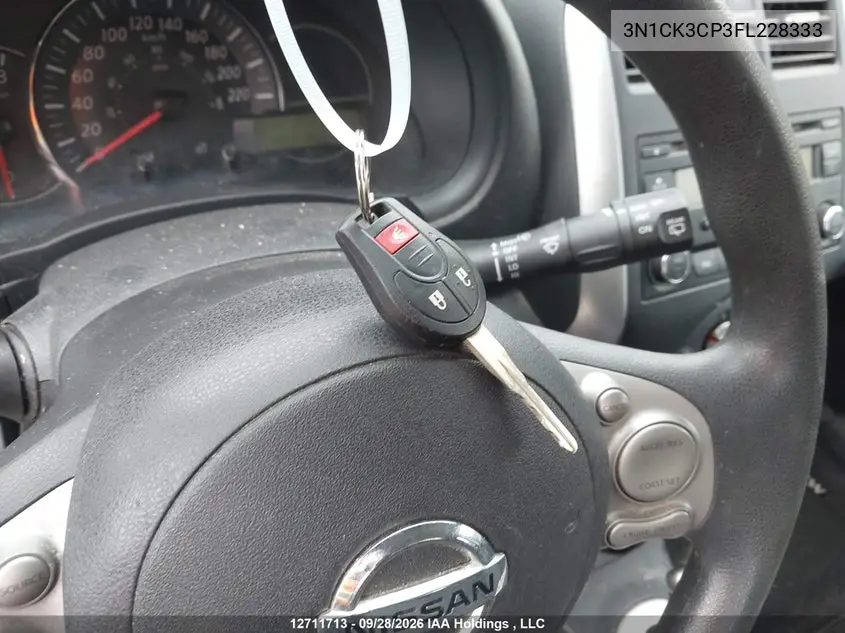 2015 NISSAN MICRA VIN 3N1CK3CP3FL228333 — фото 11