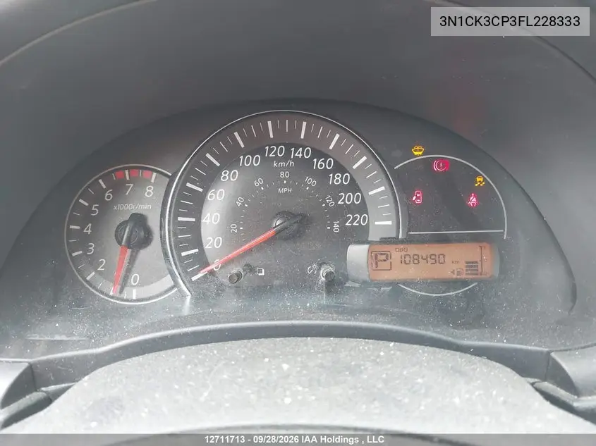 2015 NISSAN MICRA VIN 3N1CK3CP3FL228333 — фото 7