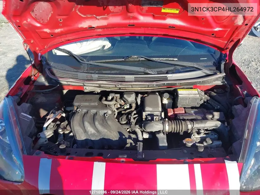 2017 NISSAN MICRA VIN 3N1CK3CP4HL264972 — фото 10