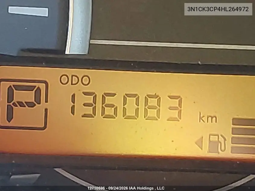 2017 NISSAN MICRA VIN 3N1CK3CP4HL264972 — фото 16