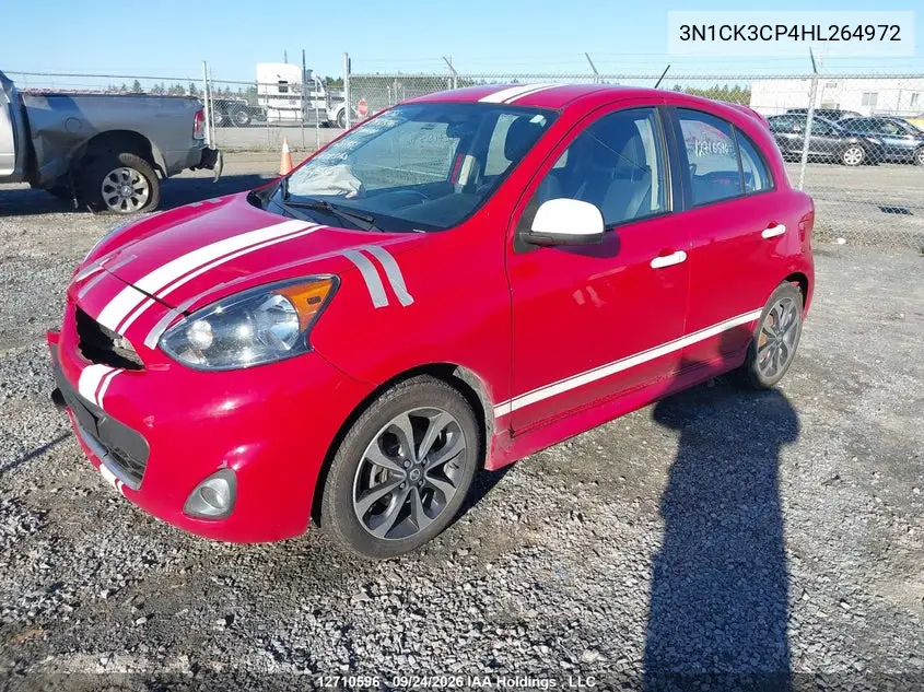 2017 NISSAN MICRA VIN 3N1CK3CP4HL264972 — фото 2
