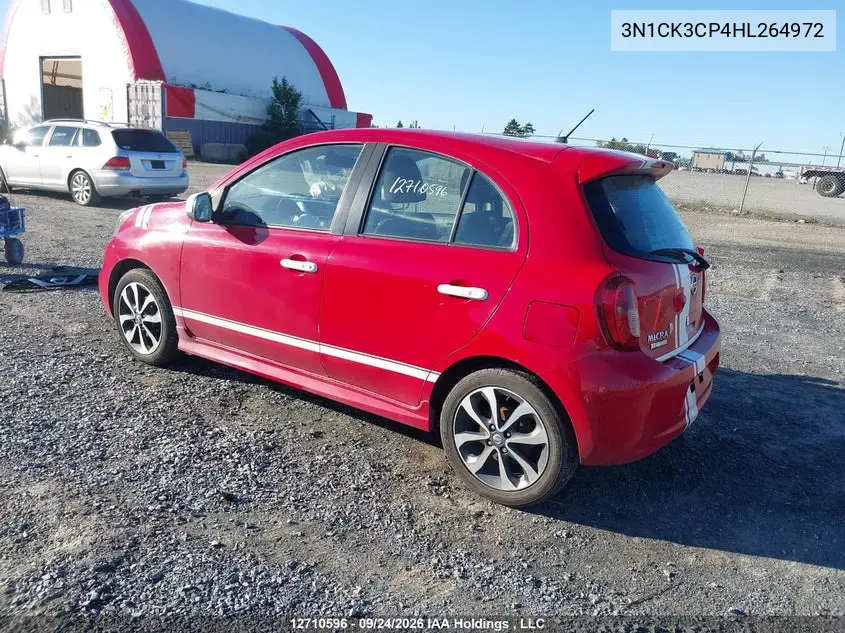 2017 NISSAN MICRA VIN 3N1CK3CP4HL264972 — фото 3
