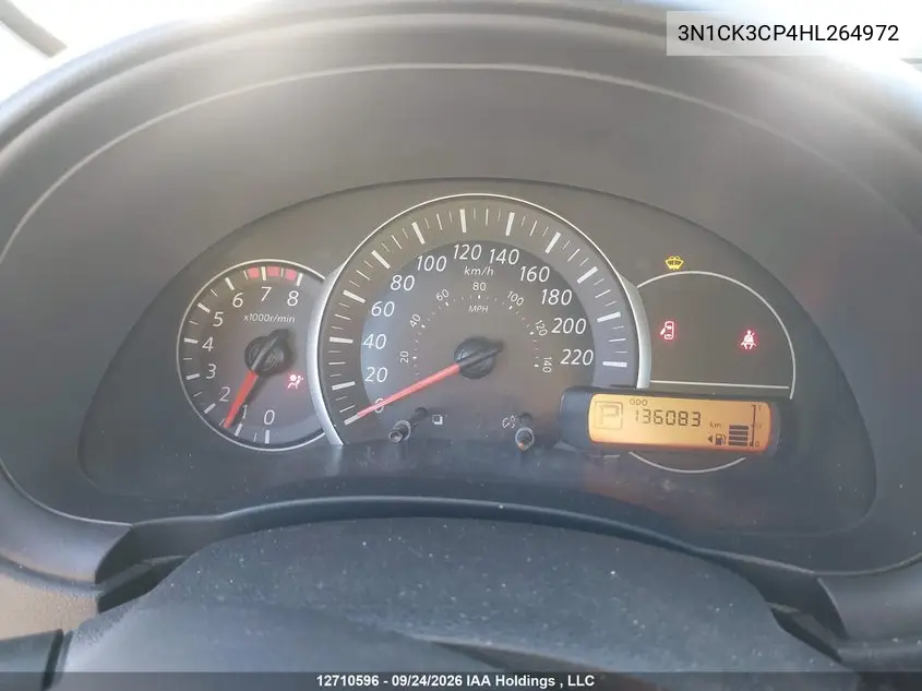 2017 NISSAN MICRA VIN 3N1CK3CP4HL264972 — фото 7