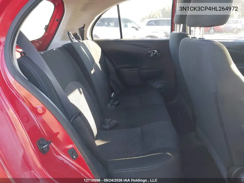 2017 NISSAN MICRA VIN 3N1CK3CP4HL264972 — фото 8