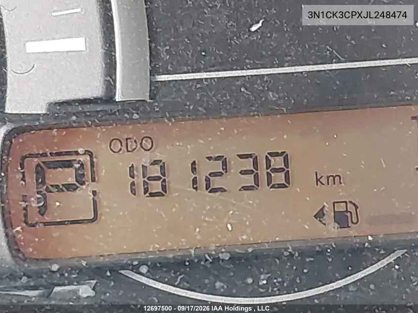 2018 NISSAN MICRA VIN 3N1CK3CPXJL248474 — фото 14