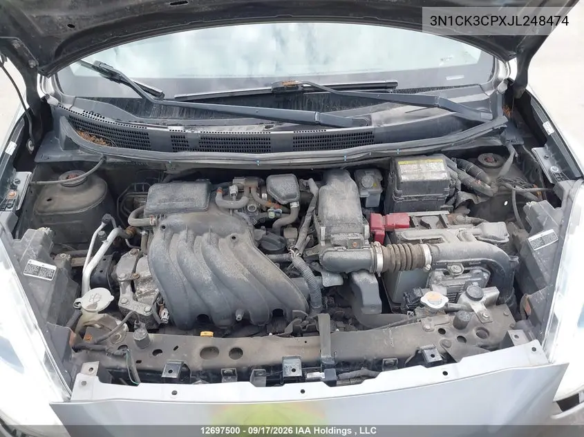 2018 NISSAN MICRA VIN 3N1CK3CPXJL248474 — фото 9