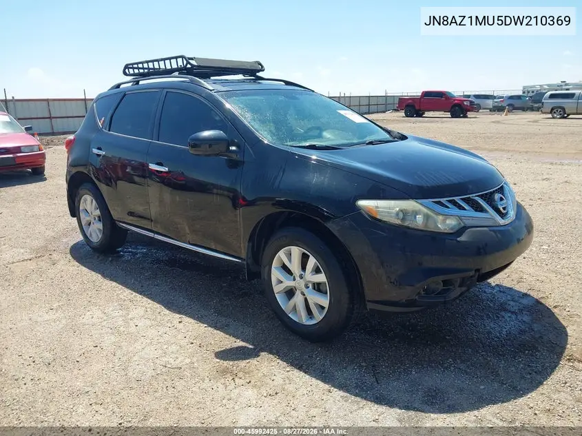 NISSAN MURANO 2013, VIN JN8AZ1MU5DW210369