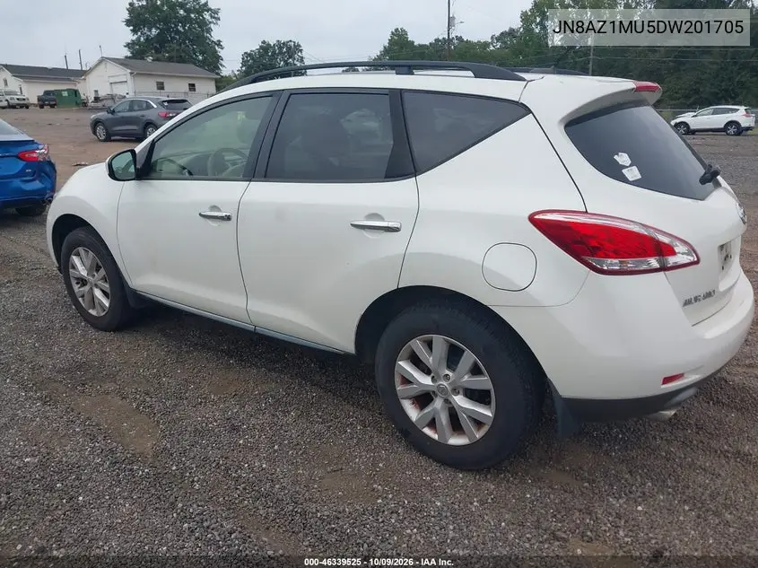 2013 NISSAN MURANO VIN JN8AZ1MU5DW201705 — фото 3