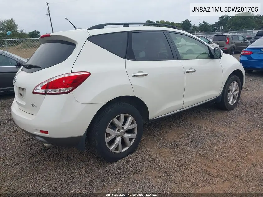 2013 NISSAN MURANO VIN JN8AZ1MU5DW201705 — фото 4