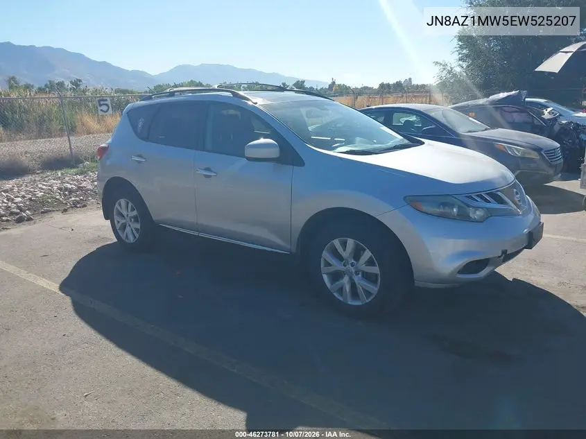NISSAN MURANO 2014, VIN JN8AZ1MW5EW525207