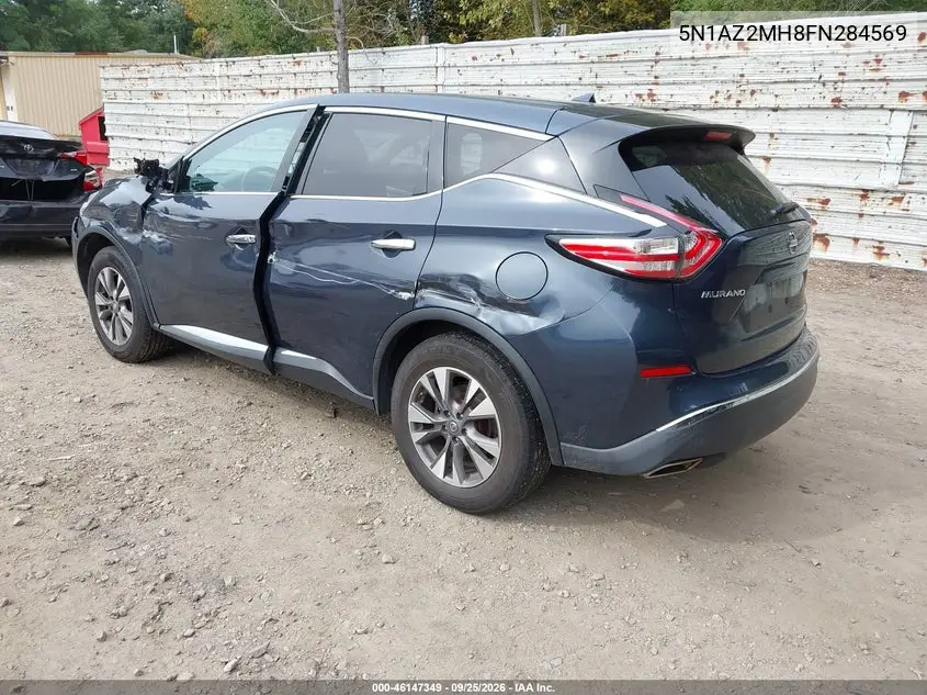 2015 NISSAN MURANO VIN 5N1AZ2MH8FN284569 — фото 3