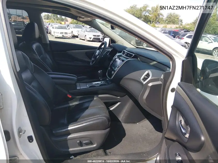 2015 NISSAN MURANO VIN 5N1AZ2MH7FN271747 — фото 5