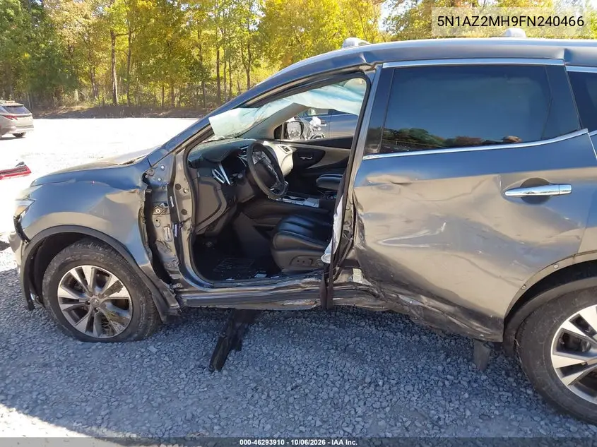 2015 NISSAN MURANO VIN 5N1AZ2MH9FN240466 — фото 6