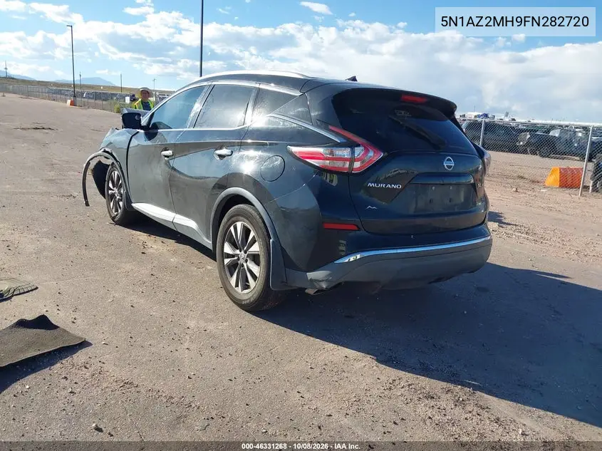 2015 NISSAN MURANO VIN 5N1AZ2MH9FN282720 — фото 3