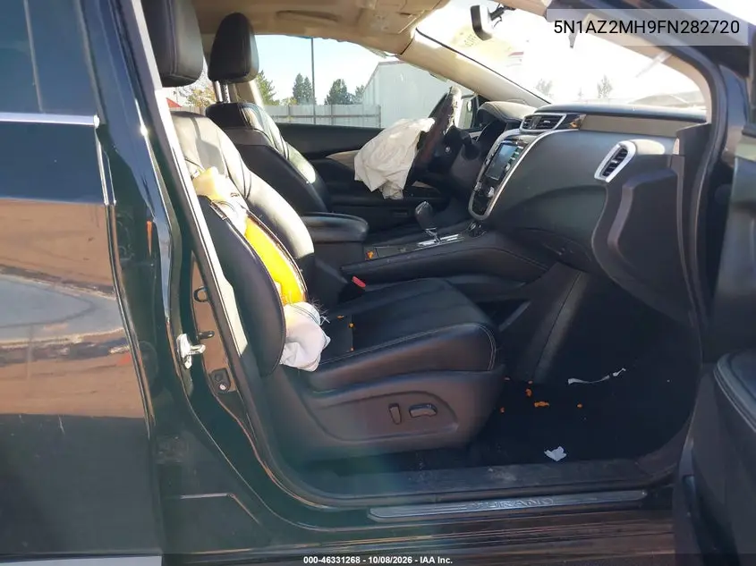 2015 NISSAN MURANO VIN 5N1AZ2MH9FN282720 — фото 5