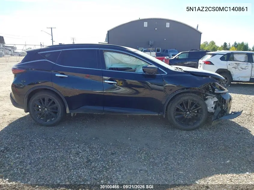 2021 NISSAN MURANO VIN 5N1AZ2CS0MC140861 — фото 13