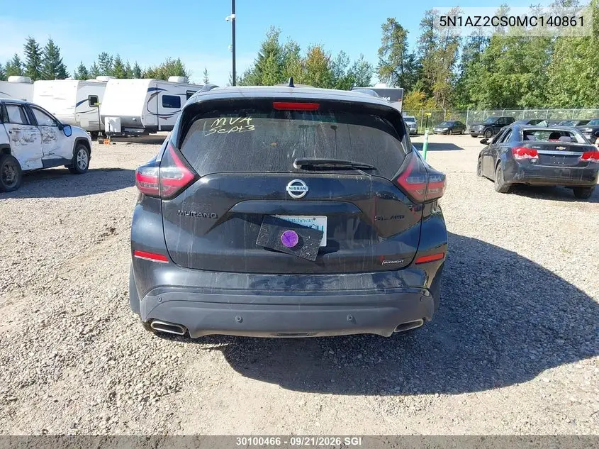 2021 NISSAN MURANO VIN 5N1AZ2CS0MC140861 — фото 16