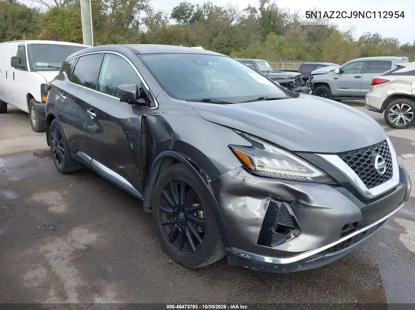 NISSAN MURANO 2022, VIN 5N1AZ2CJ9NC112954