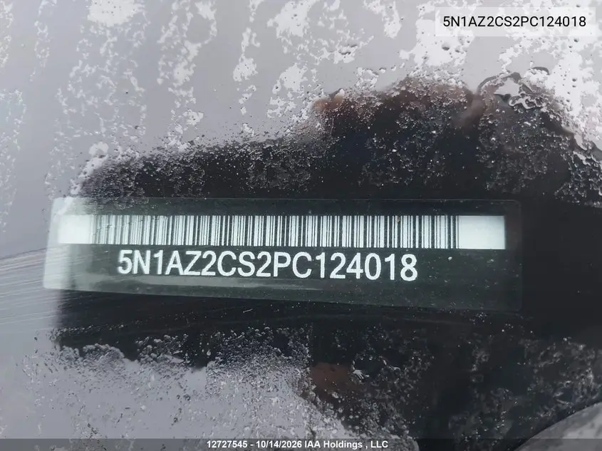 2023 NISSAN MURANO VIN 5N1AZ2CS2PC124018 — фото 18
