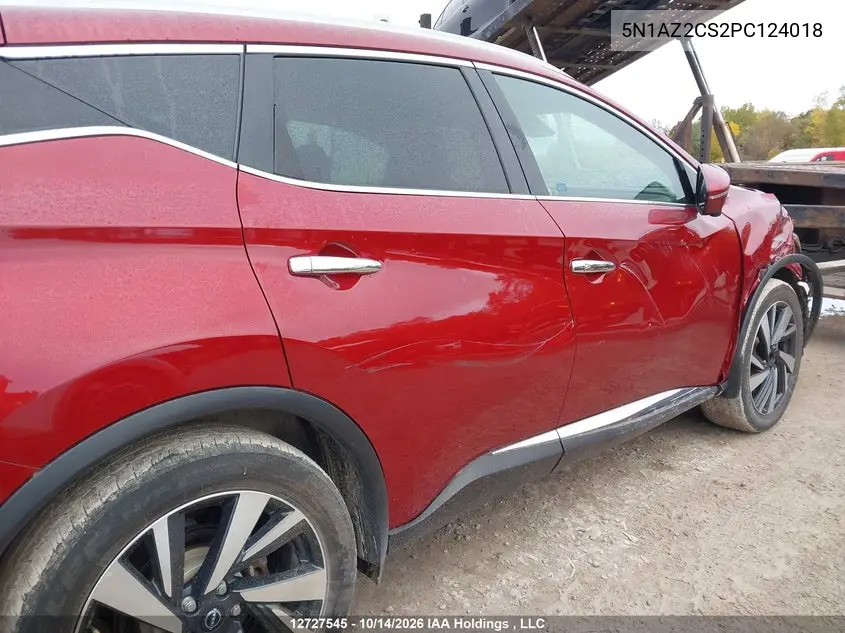 2023 NISSAN MURANO VIN 5N1AZ2CS2PC124018 — фото 19