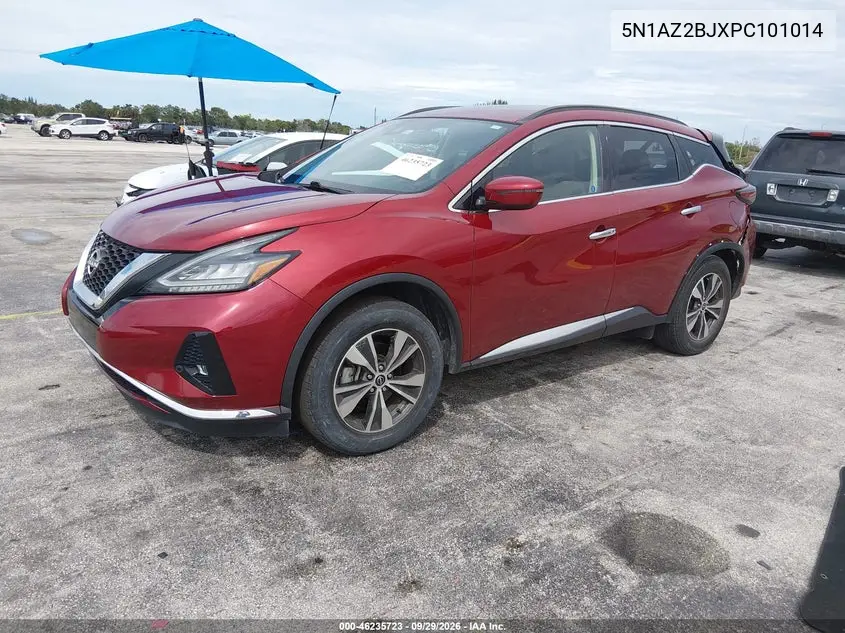 2023 NISSAN MURANO VIN 5N1AZ2BJXPC101014 — фото 2