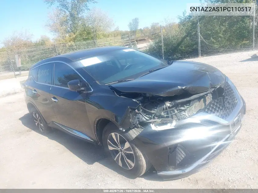 NISSAN MURANO 2023, VIN 5N1AZ2AS1PC110517