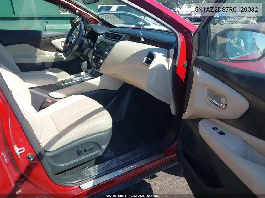 2024 NISSAN MURANO VIN 5N1AZ2DS7RC120032 — фото 5