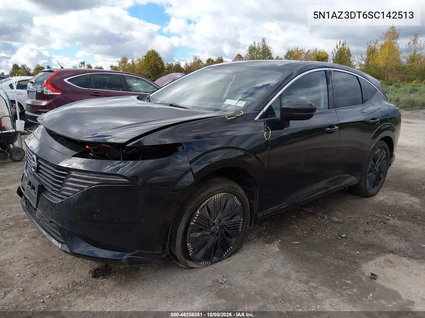 2025 NISSAN MURANO VIN 5N1AZ3DT6SC142513 — фото 2