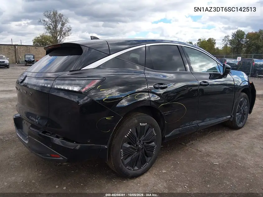 2025 NISSAN MURANO VIN 5N1AZ3DT6SC142513 — фото 4