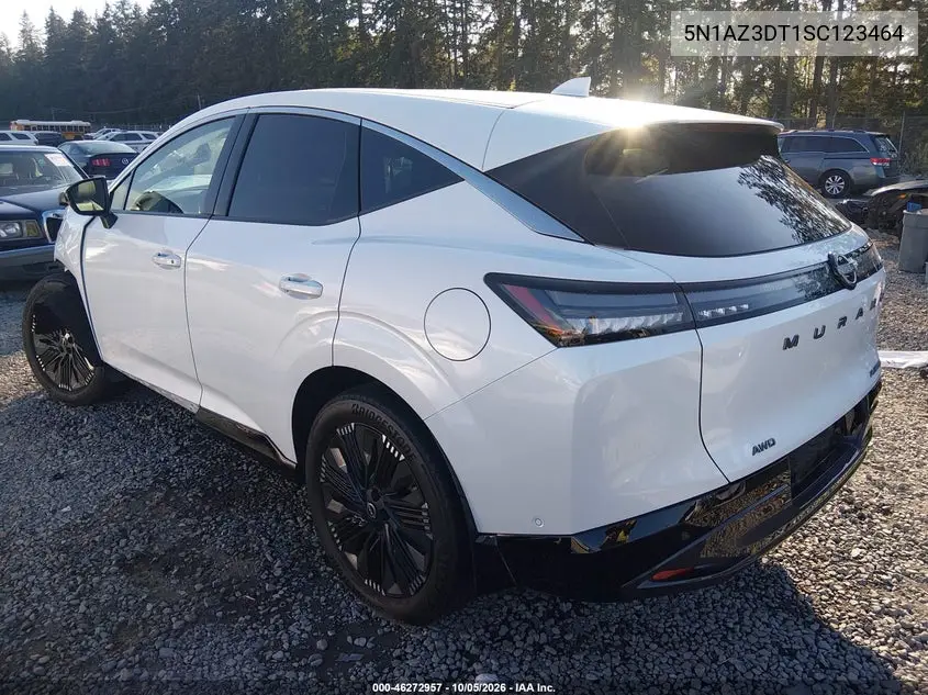 2025 NISSAN MURANO VIN 5N1AZ3DT1SC123464 — фото 3