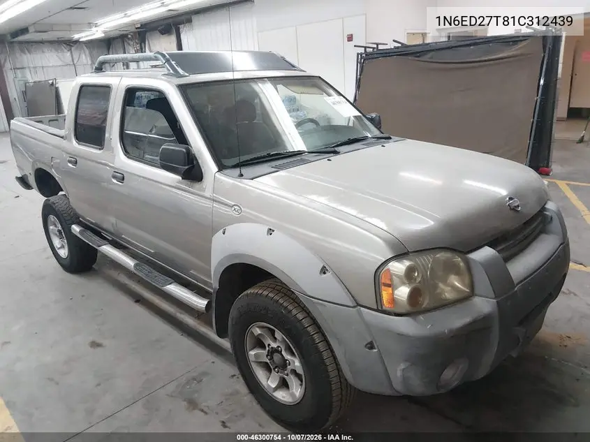 NISSAN NAVARA (FRONTIER) 2001, VIN 1N6ED27T81C312439