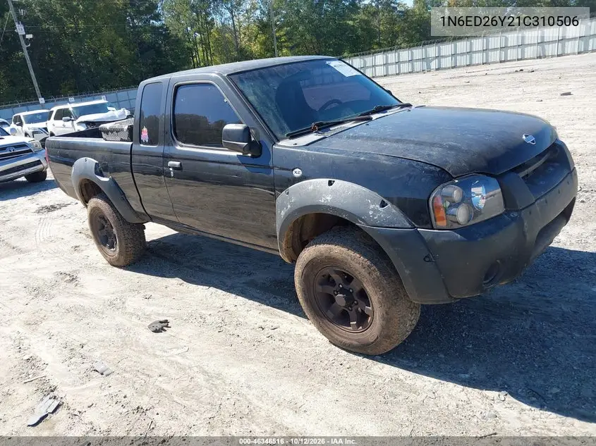NISSAN NAVARA (FRONTIER) 2001, VIN 1N6ED26Y21C310506