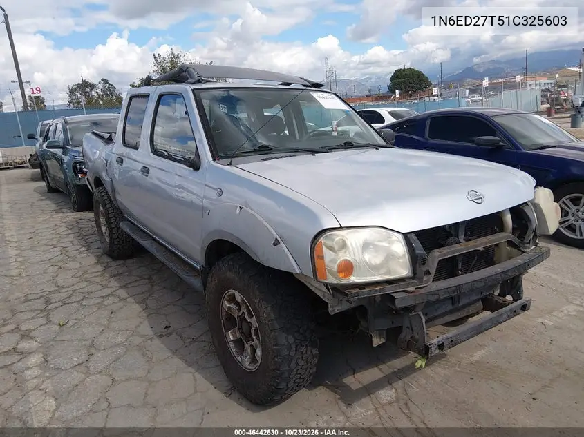 NISSAN NAVARA (FRONTIER) 2001, VIN 1N6ED27T51C325603