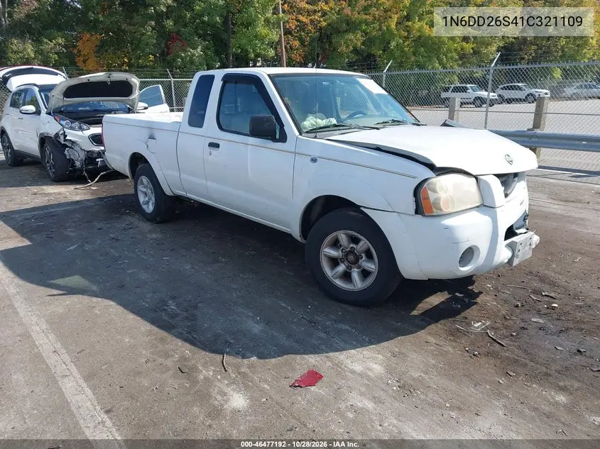 NISSAN NAVARA (FRONTIER) 2001, VIN 1N6DD26S41C321109