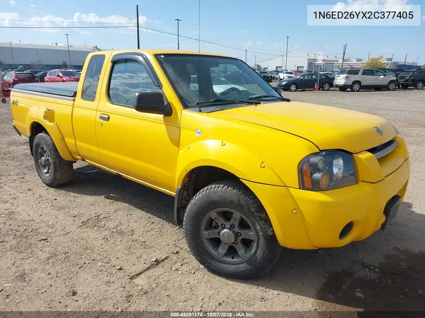 NISSAN NAVARA (FRONTIER) 2002, VIN 1N6ED26YX2C377405
