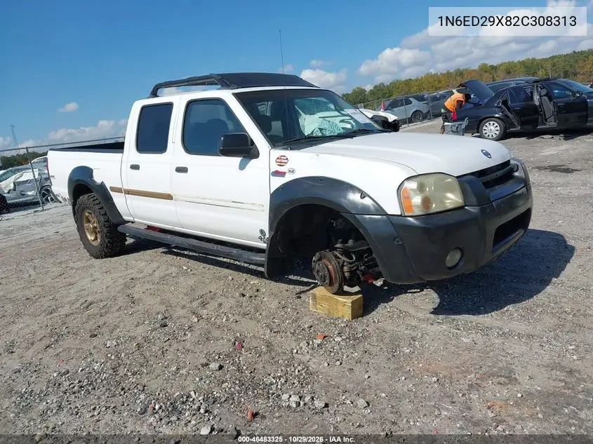 NISSAN NAVARA (FRONTIER) 2002, VIN 1N6ED29X82C308313