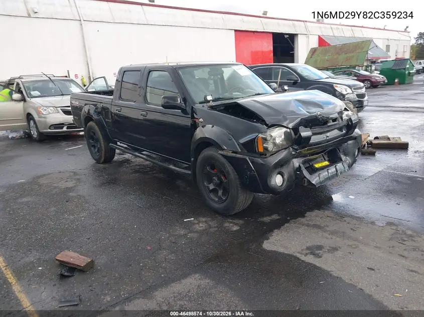 NISSAN NAVARA (FRONTIER) 2002, VIN 1N6MD29Y82C359234